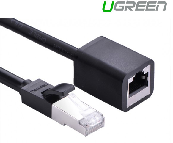 UGREEN Cat 6 FTP Ethernet RJ45 Male/Female Extension Cable – 2m