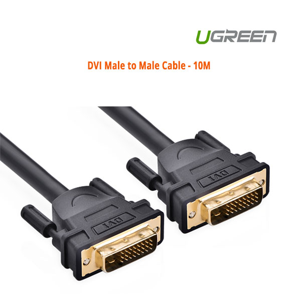 UGREEN DVI Male to Male Cable – 10M