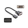 DVI male to HDMI female adapter cable (20118)