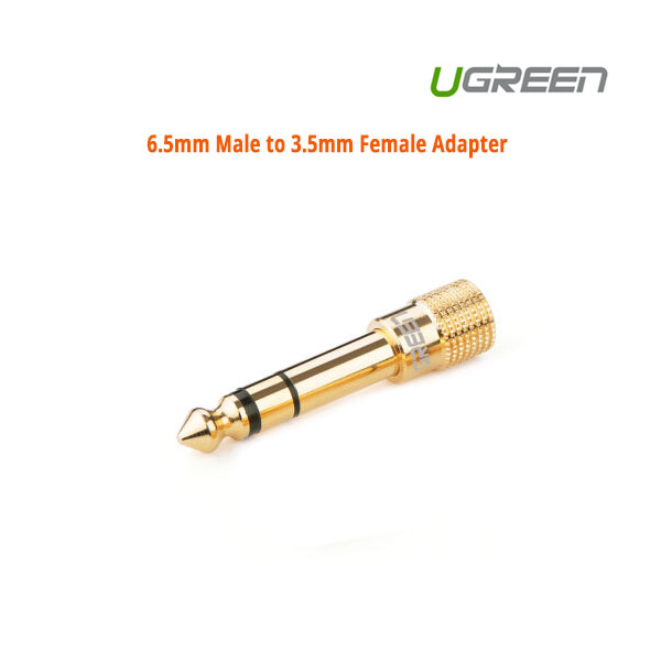 UGREEN Male to Female Adapter – 6.5mm to 3.5mm