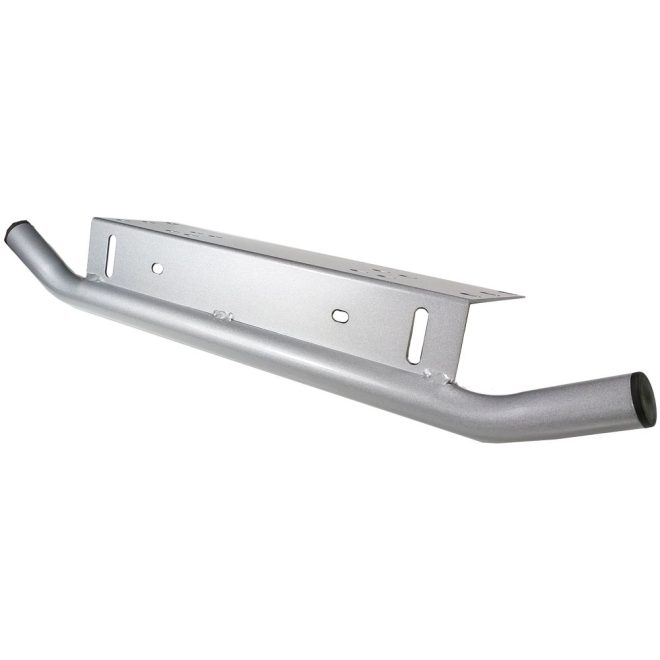 Number Plate Frame BullBar Mount Bracket Car Driving Light Bar Holder AU – Silver