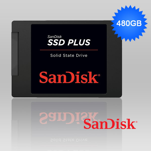 SanDisk SSD Plus 2.5 inch SATA III SSD SDSSDA – 480GB