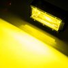 2x 5inch Flood LED Light Bar Offroad Boat Work Driving Fog Lamp Truck – Yellow