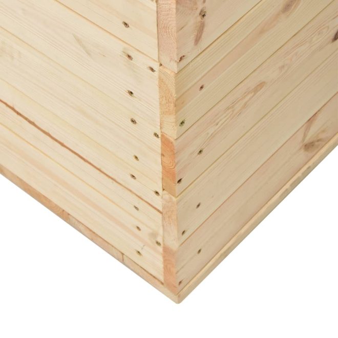 Storage Box 100x54x50.7 cm Solid Pine Wood
