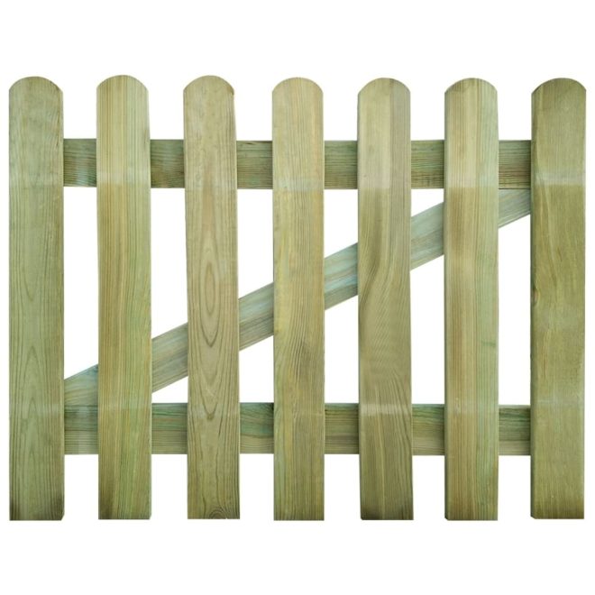 Garden Gate Wood 100×80 cm