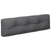 Pallet Cushions 5 pcs Anthracite Fabric