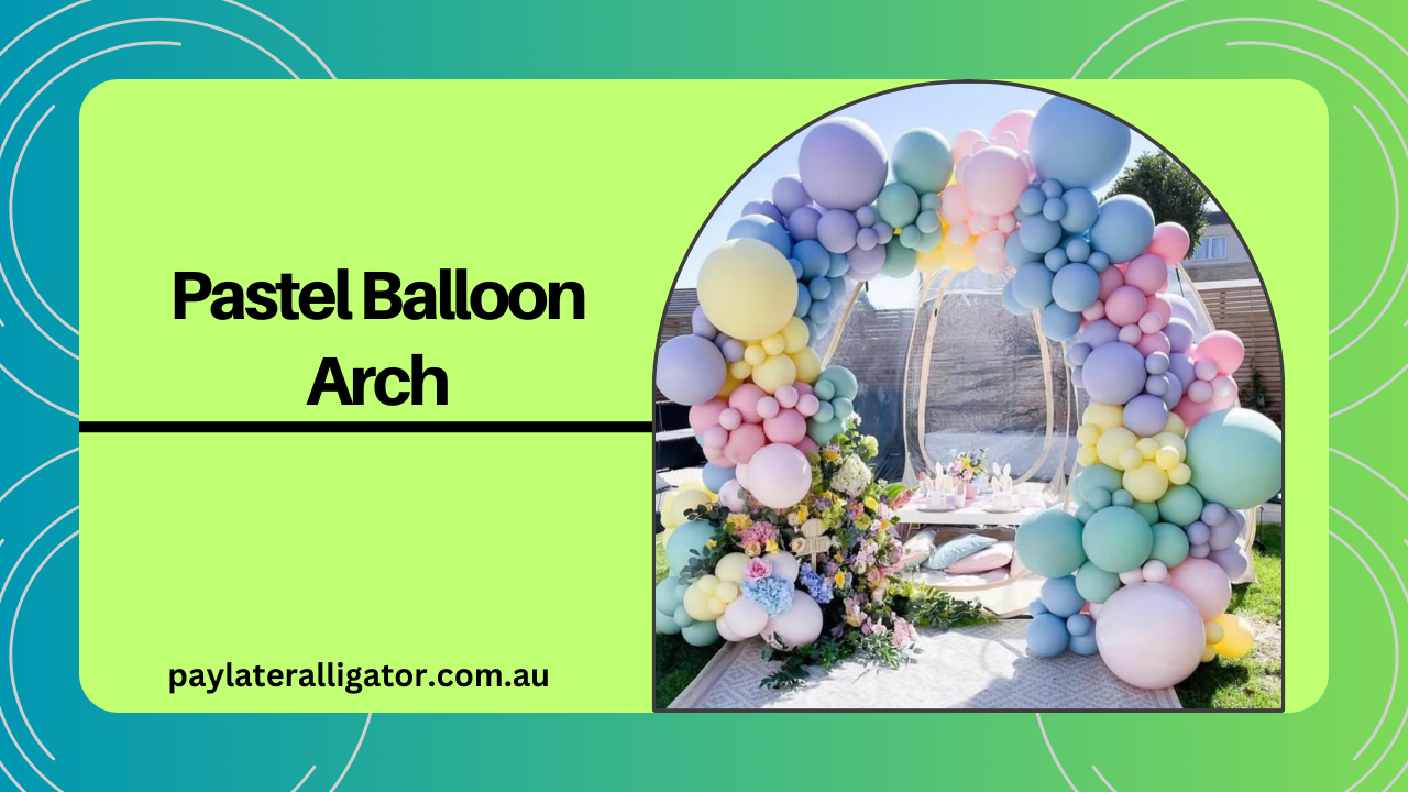Pastel Balloon Arch