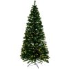 Jingle Jollys Christmas Tree LED Xmas trees Optic Fibre Warm White – 6ft