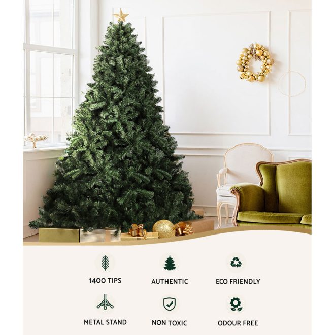 Jingle Jollys Christmas Tree Xmas Trees Green Decorations Tips – 8ft