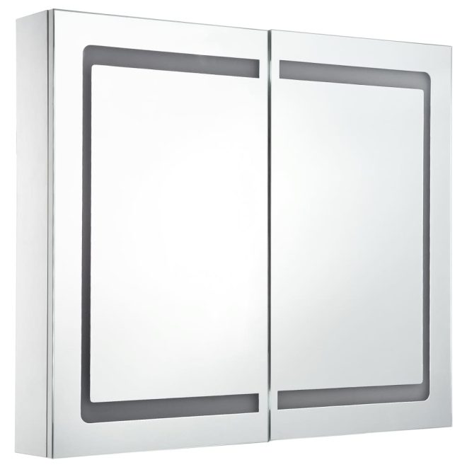 LED Bathroom Mirror Cabinet – 80×12.2×68 cm