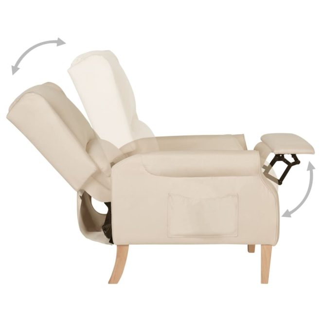Reclining Chair Fabric – Cream