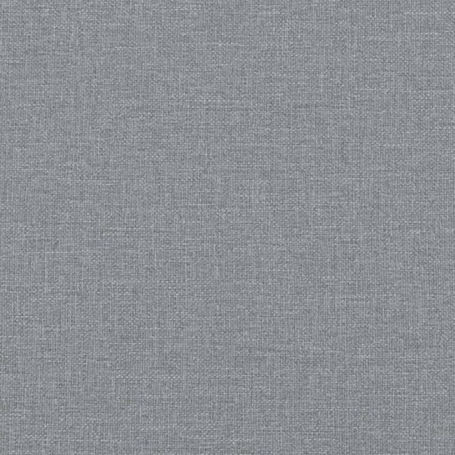 Chaise Longue Grey Fabric – Light Grey