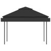 Gazebo with Double Extended Roofs 3x3x2.75 m 180 g/m – Anthracite