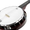 Karrera 5 String Resonator Banjo – Brown