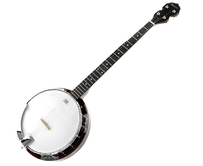 Karrera 5 String Resonator Banjo – Brown