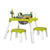 PORTAPLAY FOREST FRIENDS ACTIVITY CENTER + STOOLS COMBO. – Green