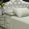 Royal Comfort 1200TC Sheet Set Damask Cotton Blend Ultra Soft Sateen Bedding – KING, Charcoal Grey