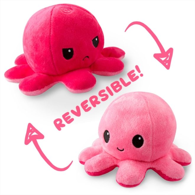 Reversible Plushie – Octopus – Angry/Furious