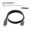 UGREEN DisplayPort male to HDMI male Cable – 3 M