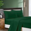 1000TC Ultra Soft Single Size Bed Flat & Fitted Sheet Set – White