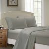 1000TC Ultra Soft King Size Bed Flat & Fitted Sheet Set – White