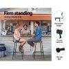 Vintage Industrial Bar Stool Retro Barstools Dining Chairs Kitchen – 4