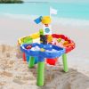 Kids Beach Sand and Water Sandpit Outdoor Table Childrens Bath Toys