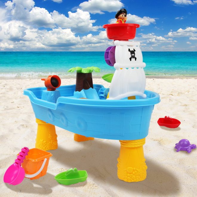 20 Piece Kids Pirate Toy Set – Blue