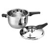 2X 8L Commercial Grade Stainless Steel Pressure Cooker