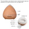 Essential Oils Ultrasonic Aromatherapy Diffuser Air Humidifier Purify 400ML – Light Wood