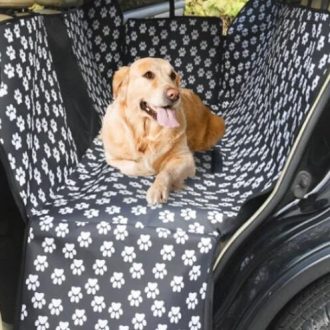 Waterproof Pet Car Seat Cover Hammock With Mesh Window