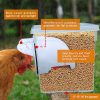 Chicken Feeder Poultry Feeder DIY Port PVC Gravity Fed Chicken Feeder – 4 Port