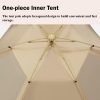Large Space Luxury Frog Hexagonal Tent 5-8 Person Double Layer – Green