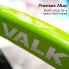 VALK Shuttle 5 Electric Folding Bike, Gen II, 20″ Tyres, Shimano 7-Speed – Lime Green