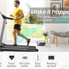PROFLEX Treadmill Bluetooth Running Machine Foldable Compact Small Home Electric. – Type 1