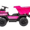 ROVO KIDS Electric Ride On Children’s Toy Dump Truck with Bluetooth Music – Pink