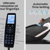 FORTIA Electric Massage Chair Full Body Shiatsu Recliner Zero Gravity Heating Massager, Remote Control. – Black