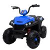 ROVO KIDS Electric Ride On ATV Quad Bike Battery Powered – Blue, 25W