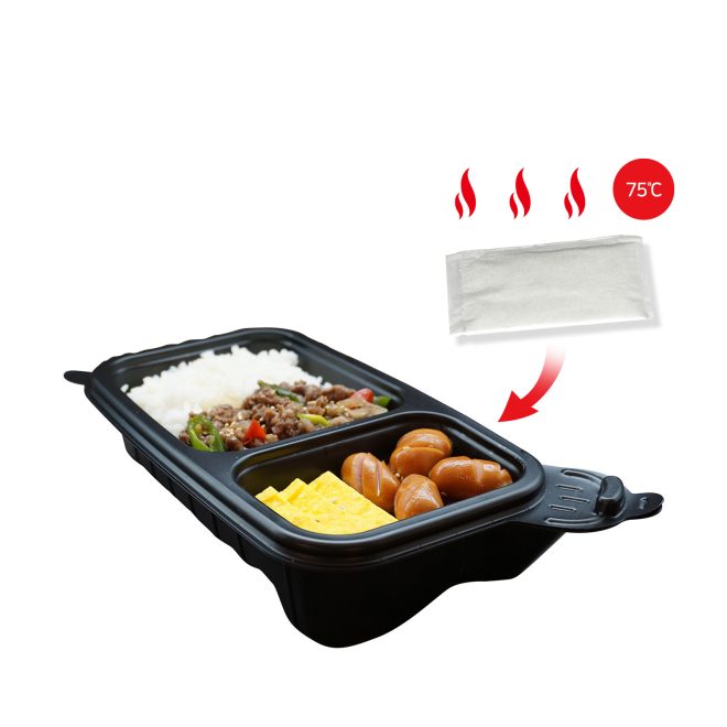 20 Pack Dalat Heating Lunch Box Container 26cm B – With Heating Bag