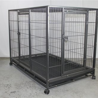 YES4PETS Pet Dog Cat Cage Metal Crate Kennel Portable Puppy Cat Rabbit House