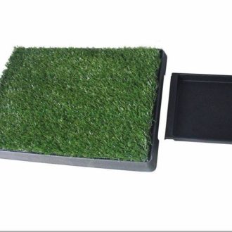 YES4PETS Indoor Dog Puppy Toilet Grass Potty Training Mat Loo Pad pad with grass
