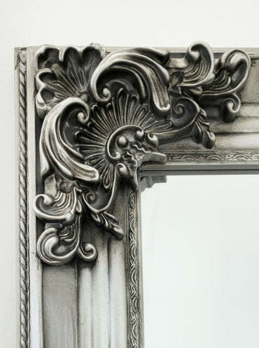 Deluxe French Provincial Ornate Mirror – 80×170 cm, Silver