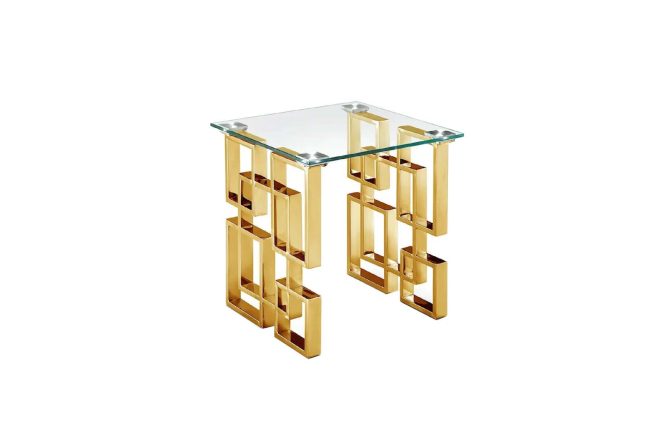 Royale Side Table – Gold