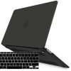 MacBook Air 13 Inch Case 2020 2019 2018, A1932, A2179,A2337 Shell Case Keyboard Cover – Black