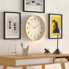 Newgate Monopoly Plywood Wall Clock With  Hands – Yellow
