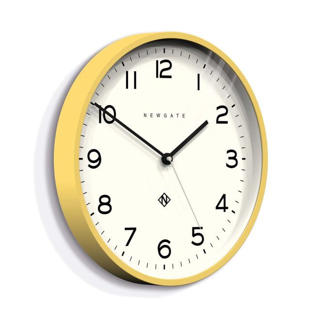Newgate NThree Echo Clock Silicone – Yellow