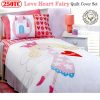 Rose Garden 250TC Love Heart Fairy Quilt Cover Set Single