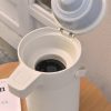 304 Stainless Steel Air Press Pot Beverage Dispenser 2.5L – Cream
