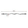 Curl Bar Barbell Heavy Duty EZ with Spinlock Collars