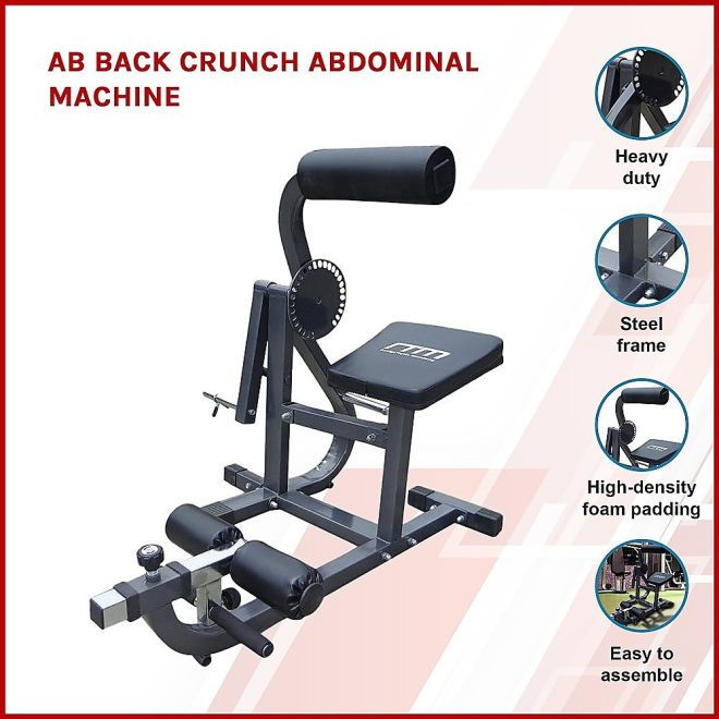 Ab Back Crunch Abdominal Machine